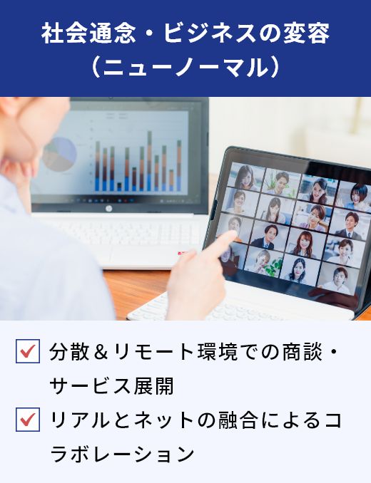 社会通念・ビジネスの変容(ニューノーマル)